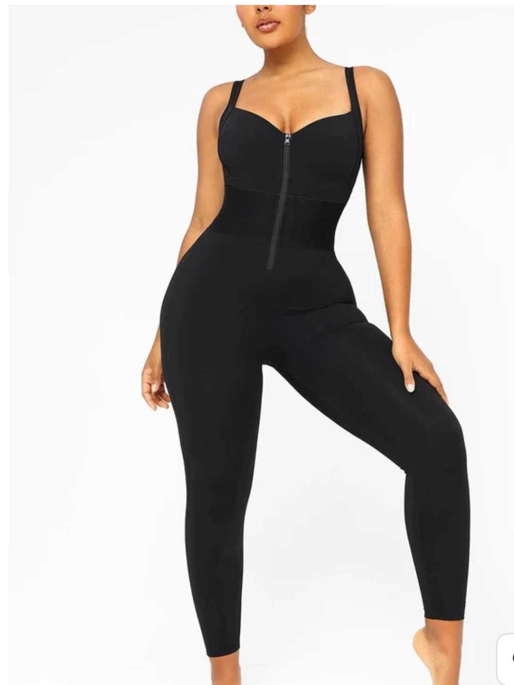 Nwt shapellx AirSlimElasticFuse Waistband
Shaping Jumpsuit